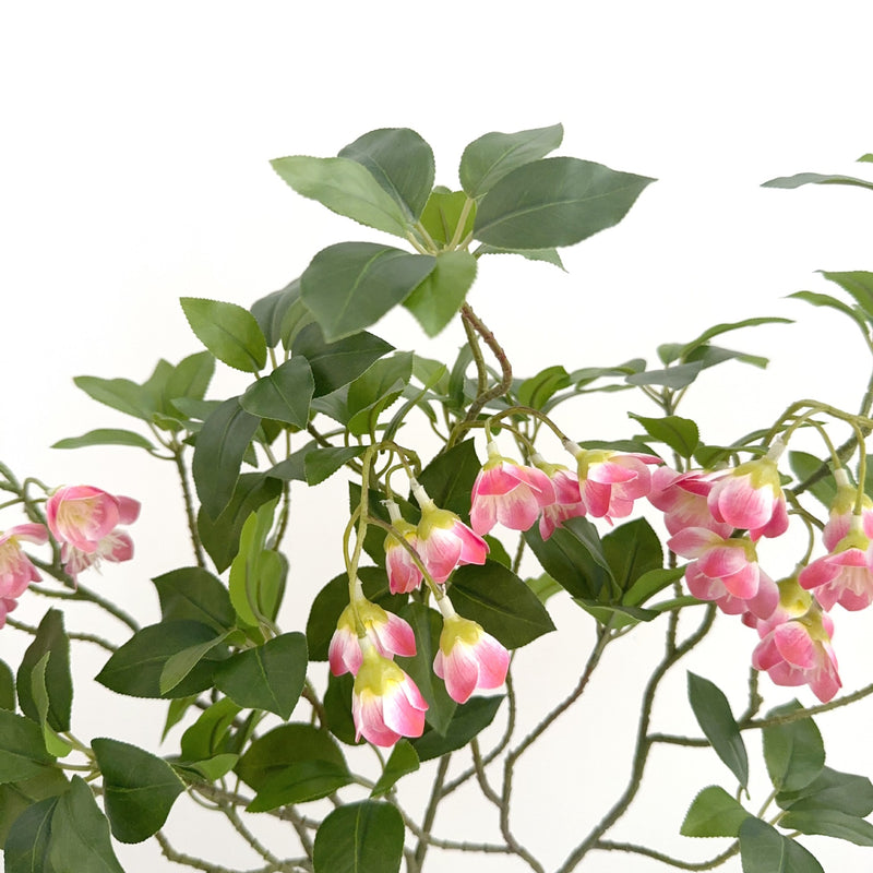Bulk 25.5" Artificial Enkianthus Bell Flower Branch for Floral Arrangements Wholesale
