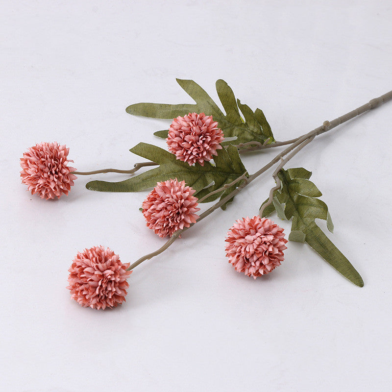 Bulk 8 Colors Artificial Pompon Mums Premium Silk Chrysanthemums for DIY Bouquets Wholesale