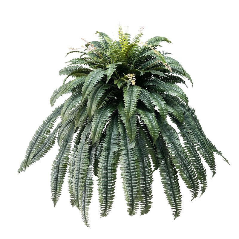 Bulk Upgraded Large Outside Plants Artificial Ferns for Outdoors Look Real Fake Ferns UV Resistant Wholesale
