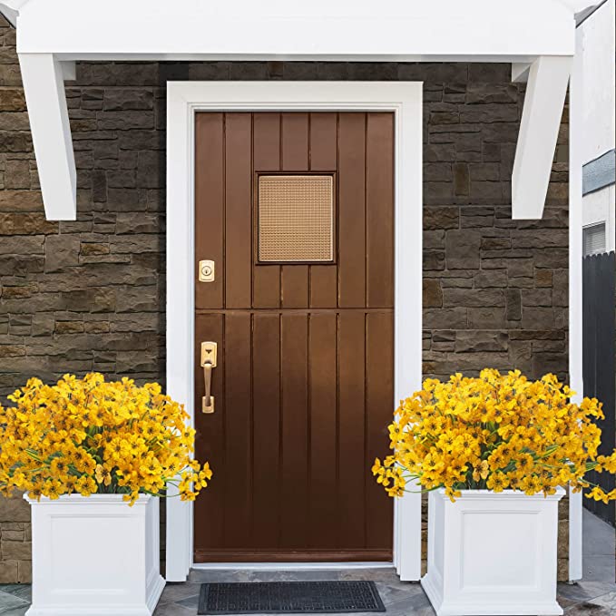 Clearance Bulk Faux Flowers UV Resistant for Outdoors Wholesale