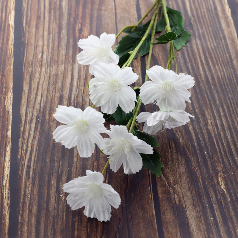 February Birth Flower 5pcs Artificial Flowers Primrose Stems Branch Spray Wholesale