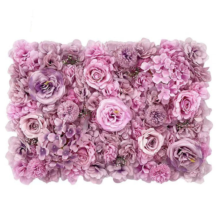 Bulk Peony Hydrangea Flower Wall Panel Wall Mat Backdrop Artificial Panels Wholesale