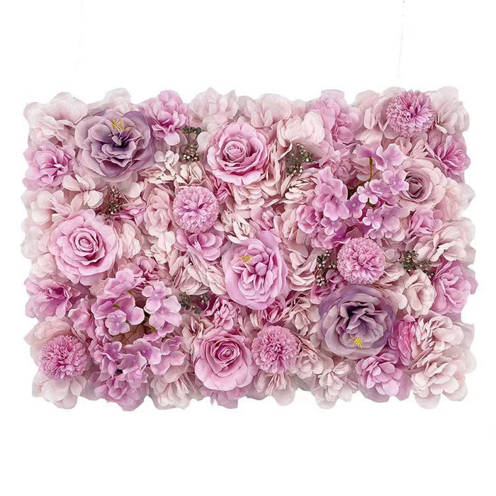 Bulk Peony Hydrangea Flower Wall Panel Wall Mat Backdrop Artificial Panels Wholesale