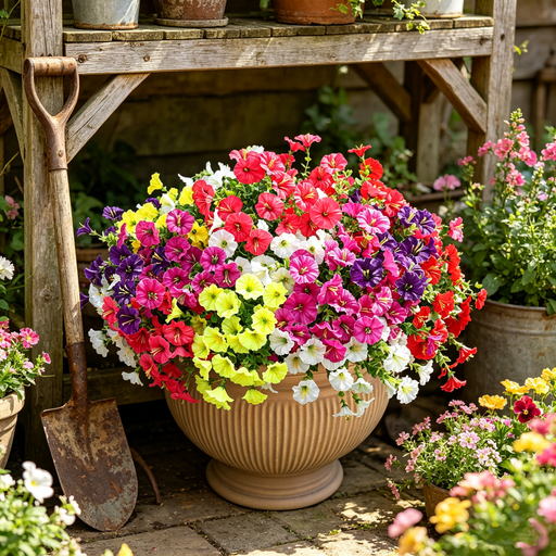 morning glory hanging basket silk plant Bulk 12pcs UV Resistant Artificial Morning Glory Flowers
