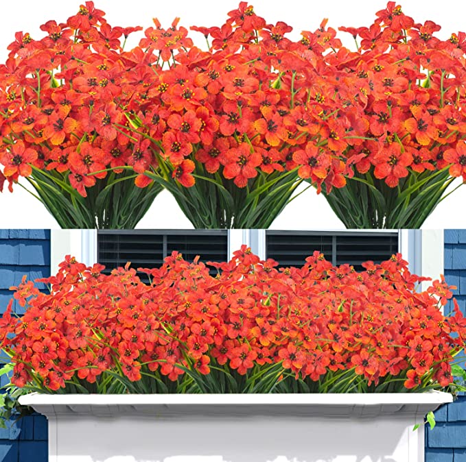 Clearance Bulk Faux Flowers UV Resistant for Outdoors Wholesale