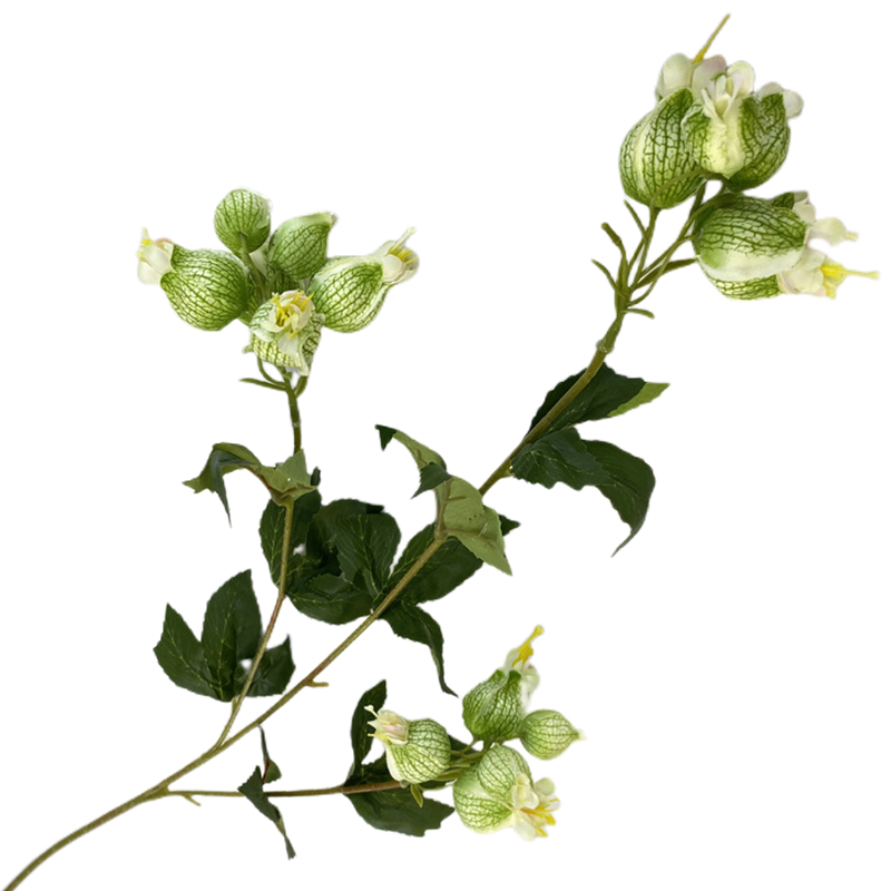 Branches de Fuchsia Hybrida en vrac 33" Fleurs artificielles en soie en gros