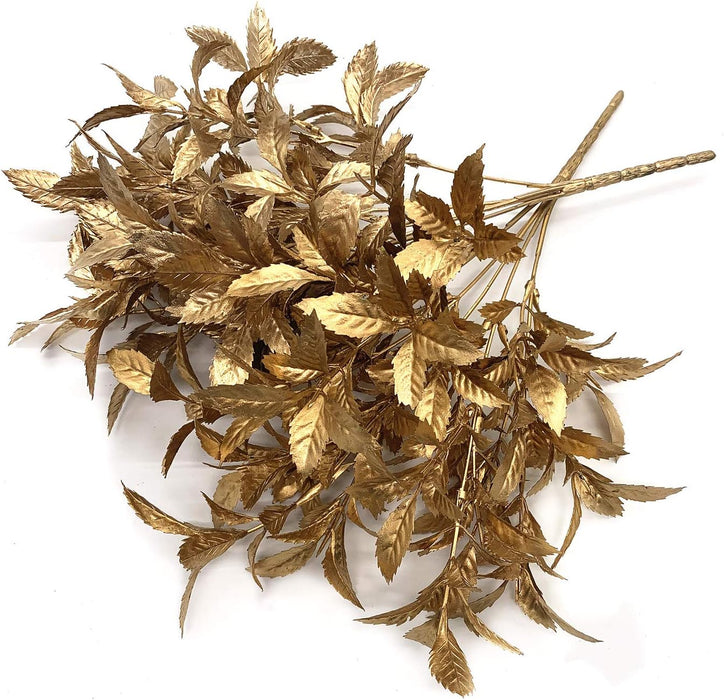 Bulk 2pcs Gold Bush Grass Faux Shrubs Plants for Indoor Outdoor Garden Wedding Table Planter Filler  Wholesale