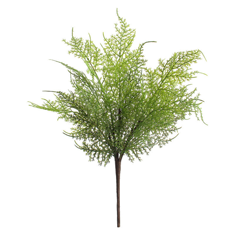 Premium 16" Real Touch Asparagus Bush - Lifelike Greenery for Indoors