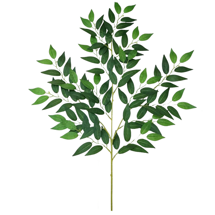 Bulk Artificial Greenery Stems Silk Greenery Leaves Branches for DIY Wedding Arch Bouquet Vase Filler Table Centerpieces Home Decor Wholesale