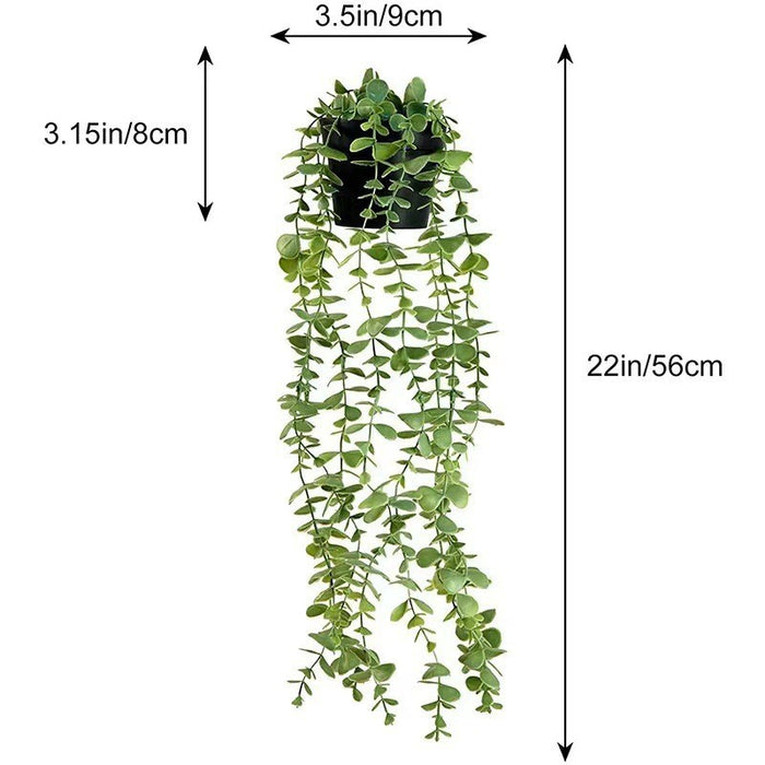 Bulk Artificial Hanging Plants Small Fake Potted Plants Draping Plants for Indoor Outdoor Aesthetic Office Living Room Shelf Wholesale