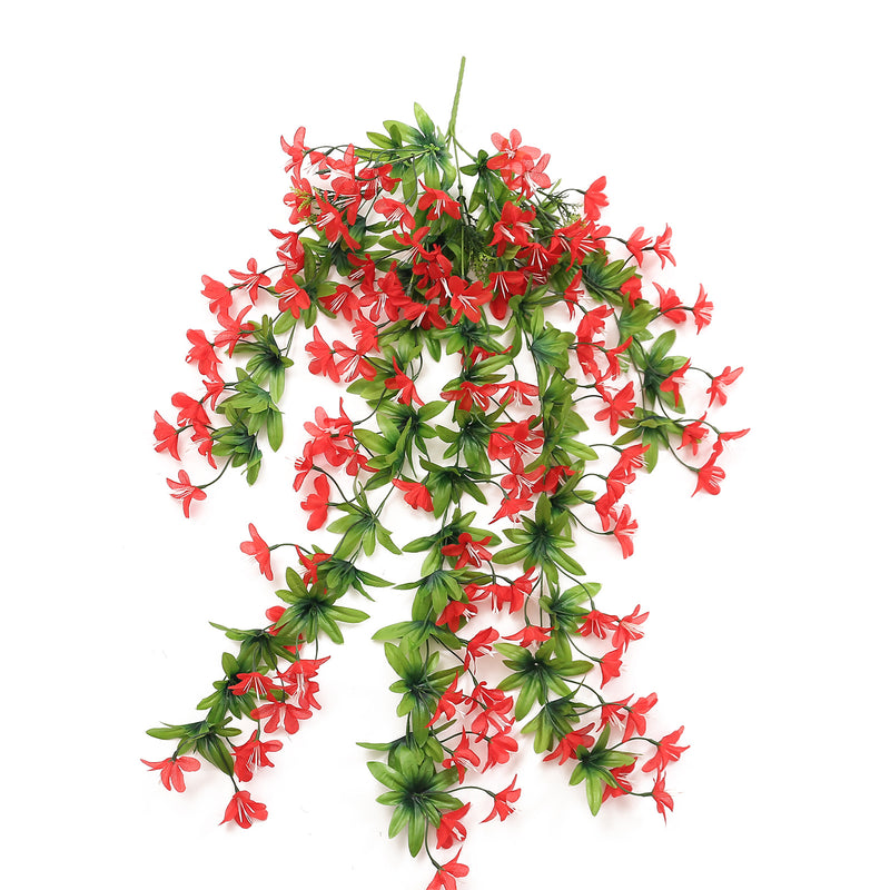 Bulk Artificial Hanging Spring Flowers Garland UV Resistant For Patio Garden Courtyard Wholesale