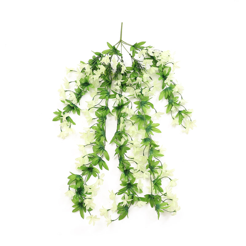 Bulk Artificial Hanging Spring Flowers Garland UV Resistant For Patio Garden Courtyard Wholesale