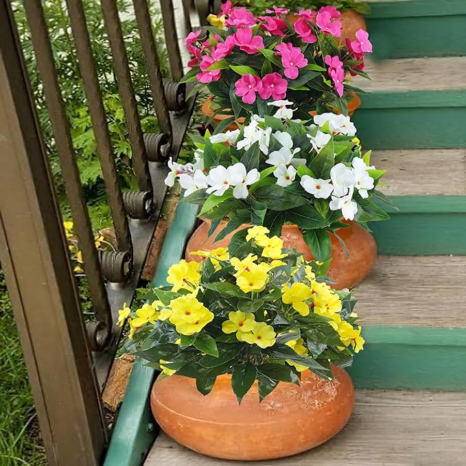 Clearance Bulk Impatiens Bush UV Resistant Flowers for Outdoors Wholesale
