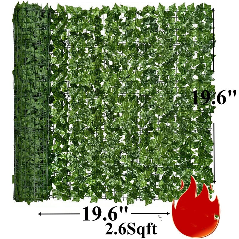 Bulk Artificial Ivy Privacy Fence Screen for Indoor and Outdoor Green Background Garden Wholesale