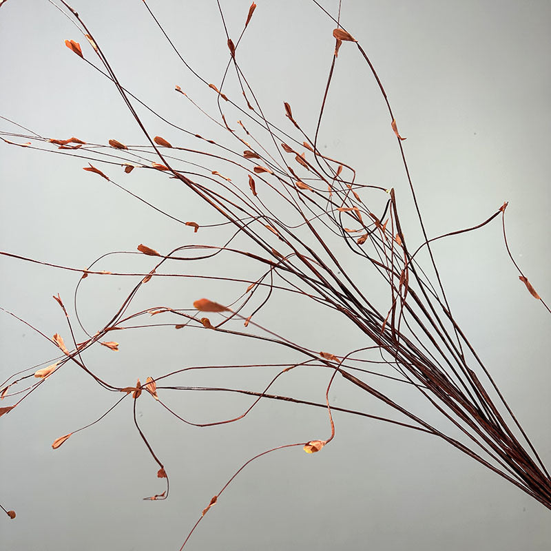 Lot de 3 branches artificielles extra longues de Matsudana avec feuilles vertes, 51 pouces, vente en gros 