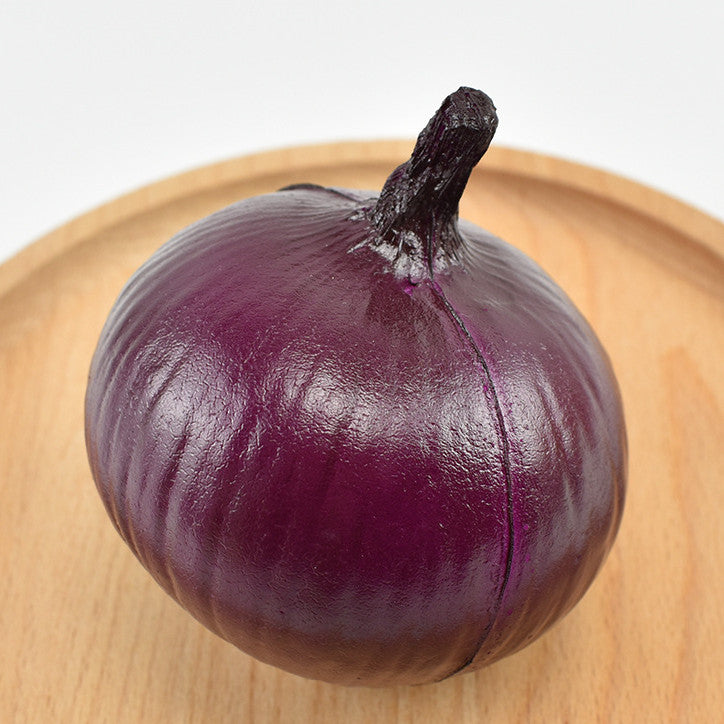 Bulk Artificial Onion Decorative Artificial Vegetable for Decoration Home Wholesale