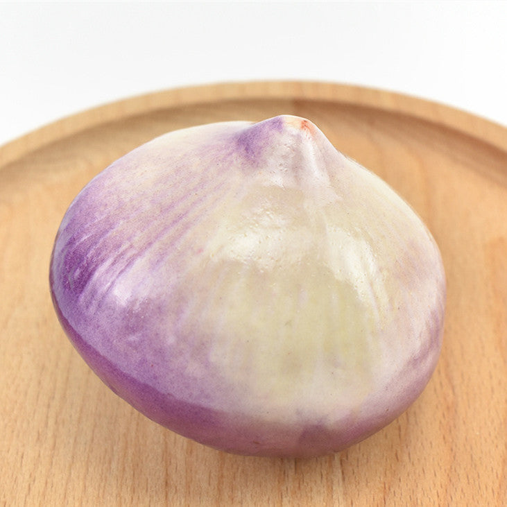 Bulk Artificial Onion Decorative Artificial Vegetable for Decoration Home Wholesale