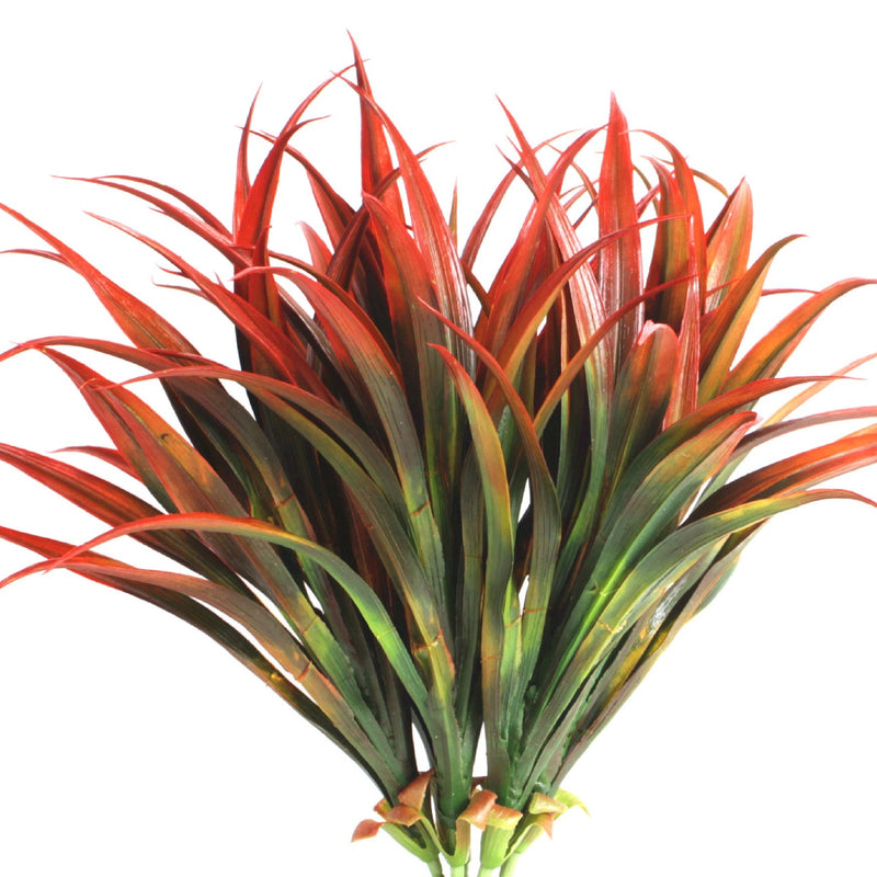 Bulk 8Pcs Artificial Outdoor Plants UV Resistant Tall Grass Plants Bushes Tropical Flowers Décor Fall Winter Summer Planters Patio Front Door Porch Wholesale