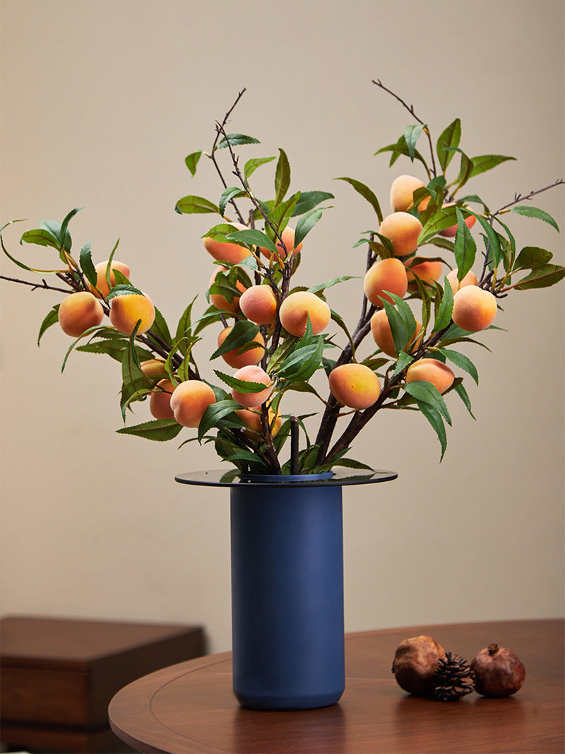 Bulk 38" Extra Long Peach Stems Artificial Fruit Stems Wholesale