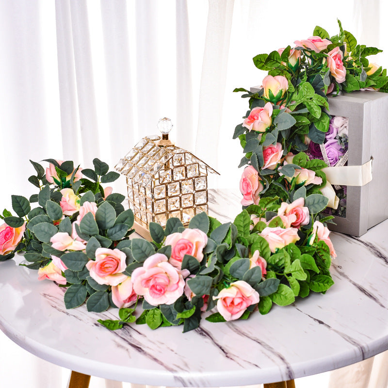 Clearance Bulk 3pcs Artificial Peony Garland Flowers Greenery Garland Wholesale