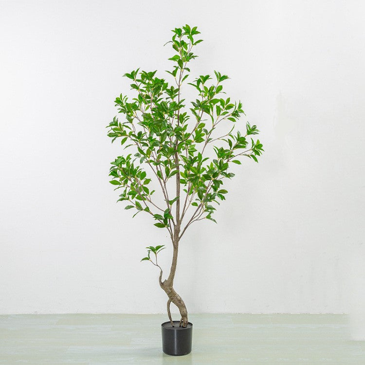 Arbre de verdure artificiel de luxe en vrac de 5 pieds, plante Enkianthus Perulatus, décoration en gros