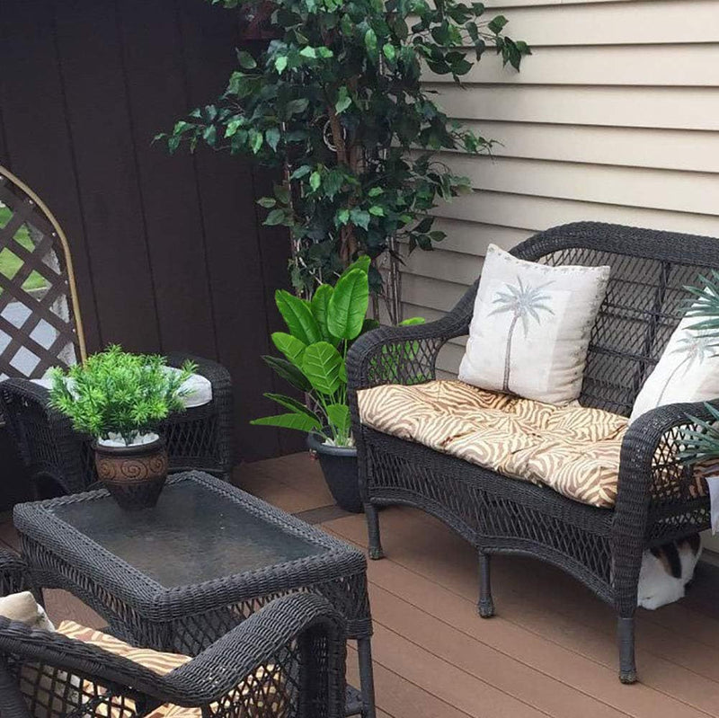 Plantes artificielles de palmier tropical oiseau de paradis de bananier de 31 pouces de haut en vrac en gros