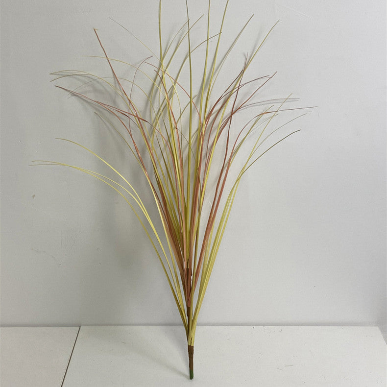 Plantas artificiales a granel Cebolla Hierba Vegetación Arbustos Planta Otoño Invierno Trigo Hierba Venta al por mayor