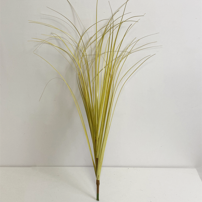 Plantas artificiales a granel Cebolla Hierba Vegetación Arbustos Planta Otoño Invierno Trigo Hierba Venta al por mayor