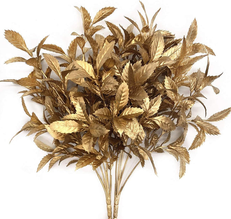 Bulk 2pcs Gold Bush Grass Faux Shrubs Plants for Indoor Outdoor Garden Wedding Table Planter Filler  Wholesale