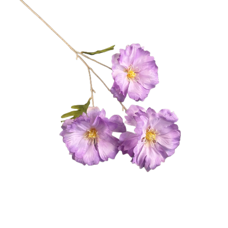 A granel 25 "30 piezas Plumbago tallos arreglo de flores de boda al por mayor 