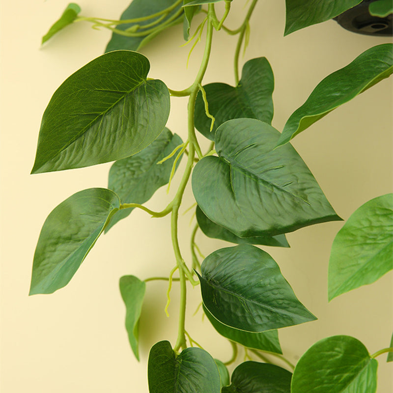 philodendron bulk Bulk 31" UV Treated Artificial Hanging Philodendron Plant Basket Creative Indoor/Outdoor Decor Wholesale