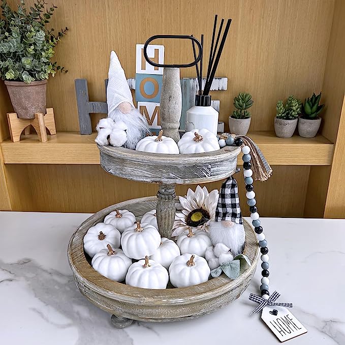 Bulk 12pcs Halloween Artificial Pumpkins Vegetables Centerpiece Mantel Crafts Wholesale