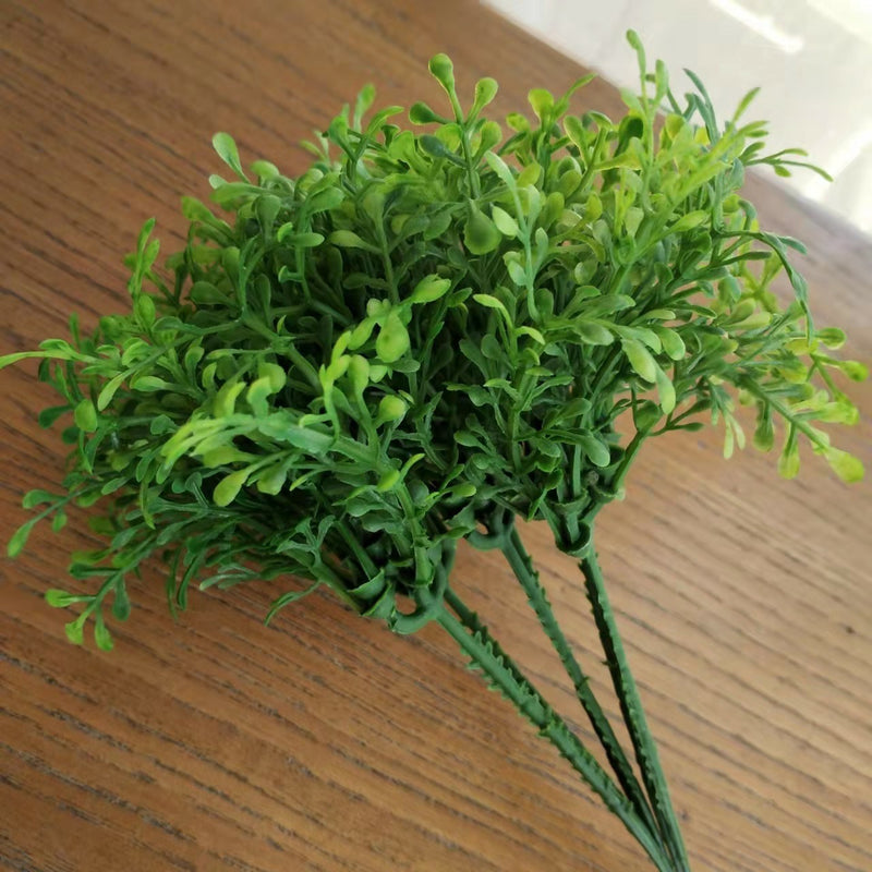 Bulk 7" 6Pcs Artificial Radix Small Greenery Stems Picks Plants for Crafts Wholesale