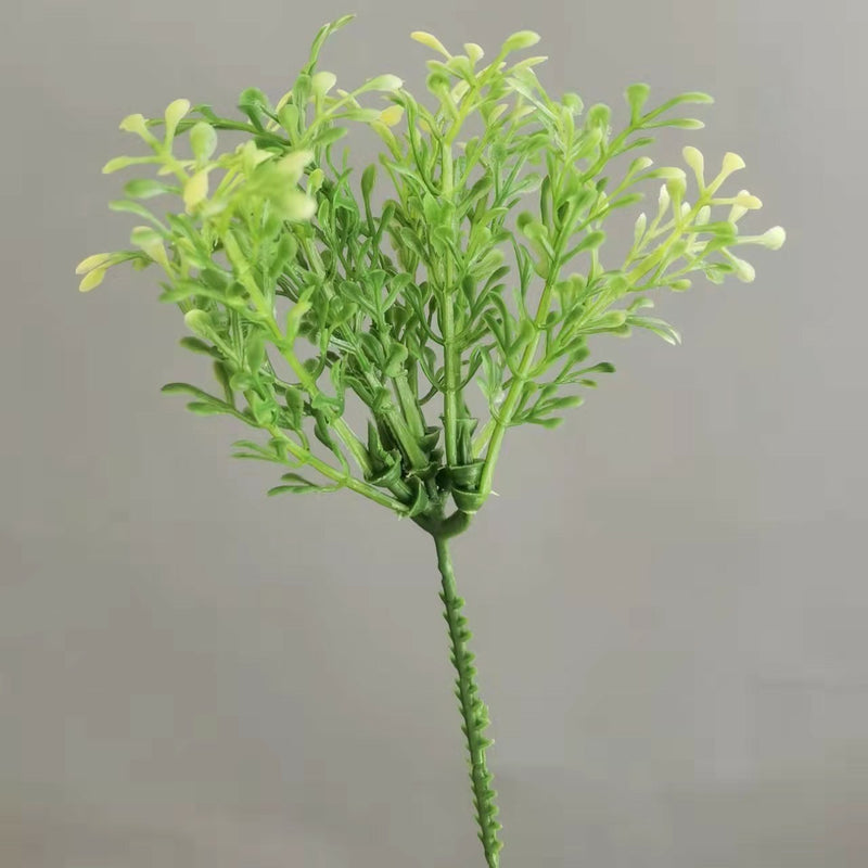 Bulk 7" 6Pcs Artificial Radix Small Greenery Stems Picks Plants for Crafts Wholesale