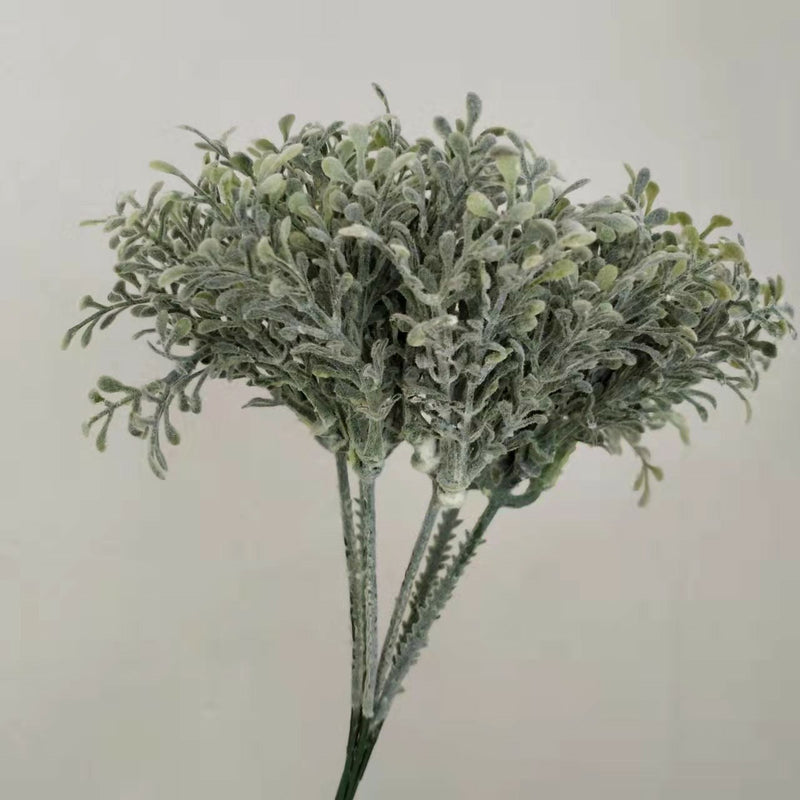 Bulk 7" 6Pcs Artificial Radix Small Greenery Stems Picks Plants for Crafts Wholesale