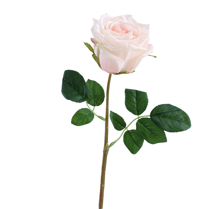 Bulk 17" Artificial Realistic Roses Pink Flowers Real Touch Roses Bouquet White Rose Wholesale