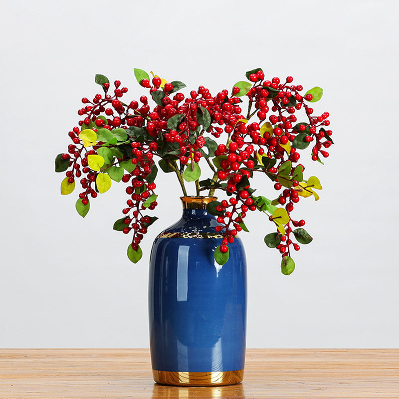 Bulk 22" Artificial Trailing Holy Berries for Holiday Home Decor Wholesale