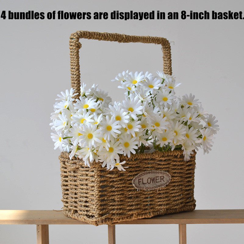 Bulk 11" Lifelike Artificial Daisy Stems Silk Blooms for Wedding Arch Decor, DIY Bouquets & Home Table Centerpieces