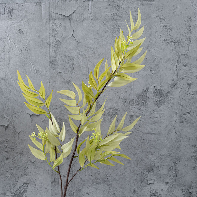 Bouquet de feuilles d'automne artificielles en vrac, tiges de verdure d'automne, vente en gros