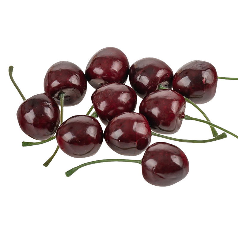 Bulk Artificial Cherries Lifelike Cherry Simulation Cherry Model Ornament Wholesale