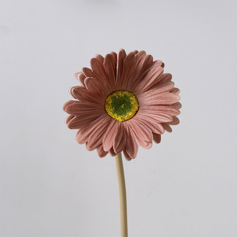 Bulk Clearance 11.8" Small Real Touch Artificial Daisy Gerbera Stems Wholesale