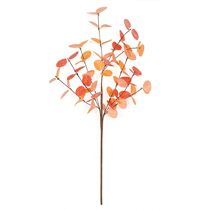 Bulk 5pcs Fall Decorations Artificial Eucalyptus Stems Botanicals Plants Autumn Decorations Wholesale