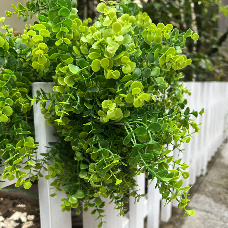 indoor outdoor artificial plants Bulk Exclusive 20" Boxwood Bush Large Outdoor Artificial Plants UV Res — Artificialmerch