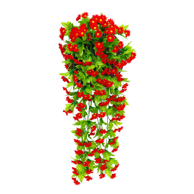Lot de 2 marguerites rampantes résistantes aux UV à suspendre pour l'extérieur en gros