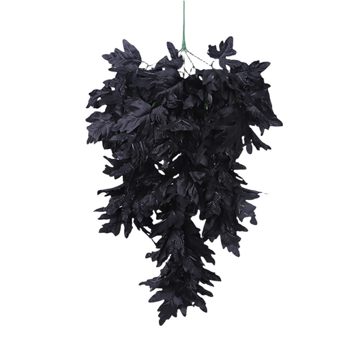 Bulk Artificial Hanging Maple Leaf Garland for Halloween Party Door Frame Fireplace Decoration Wholesale