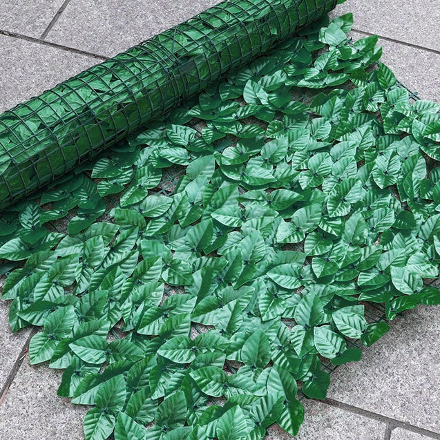 Bulk Artificial Ivy Privacy Fence Screen for Indoor and Outdoor Green Background Garden Wholesale