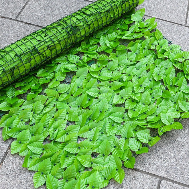 Bulk Artificial Ivy Privacy Fence Screen for Indoor and Outdoor Green Background Garden Wholesale