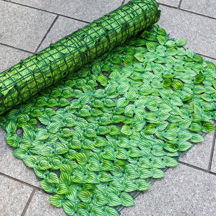 Bulk Artificial Ivy Privacy Fence Screen for Indoor and Outdoor Green Background Garden Wholesale