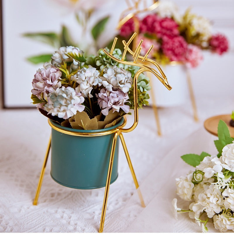 Tiges de mini boules de neige artificielles en vrac de 11 pouces Décorations d'automne Fleurs d'automne en gros