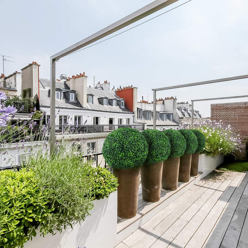 Bulk Artificial Plant Topiary Ball Faux Boxwood Decorative Balls for Outdoors Wedding Garden Wholesale